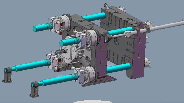 Processing method of mold clamping of injection molding machine(图2)